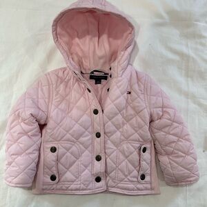 Tommy Hilfiger Light Pink Hooded Jacket